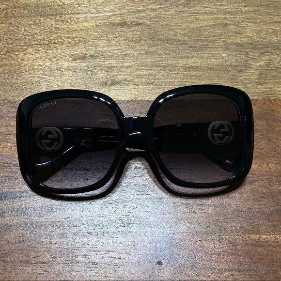 GUCCI 57mm Oversized Square Sunglasses main image 8